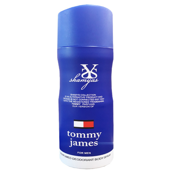 119307034 اسپری خوشبو کننده بدن مردانه شمیاس مدل Tommy James حجم 200 میلی لیتر - Image 1