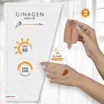 کرم ضدآفتاب ژیناژن SPF50 مدل 02، مناسب پوست‌های چرب، حجم 50 میلی‌لیتر - Image 4