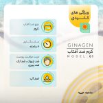 کرم ضد آفتاب رنگی ژیناژن، SPF 50، مدل 01، ‌مناسب پوست‌های چرب و مختلط با تنالیته روشن و حجم 50 میلی‌لیتر، ضد آب، محافظت‌کننده در برابر اشعه‌های UVA و UVB، ضد چروک، ضد لک و پیری، دارای فرمولاسیون مواد و املاح معدنی، با ماندگاری 2 ساعته - Image 4