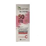 کرم ضد آفتاب رنگی نستور SPF 50 شماره 2 مدل ویتامین c ‌مناسب پوست‌های خشک حجم 50 میلی‌لیتر - Image 2