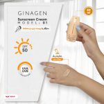 کرم ضد آفتاب رنگی ژیناژن، SPF 50، مدل 01، ‌مناسب پوست‌های چرب و مختلط با تنالیته روشن و حجم 50 میلی‌لیتر، ضد آب، محافظت‌کننده در برابر اشعه‌های UVA و UVB، ضد چروک، ضد لک و پیری، دارای فرمولاسیون مواد و املاح معدنی، با ماندگاری 2 ساعته - Image 5