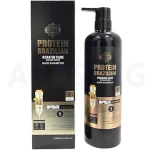 شامپو ترمیم‌کننده و تقویتی HENIWAYS مدل Protein Brazilian Keratin Care حجم 1 لیتر - Image 2