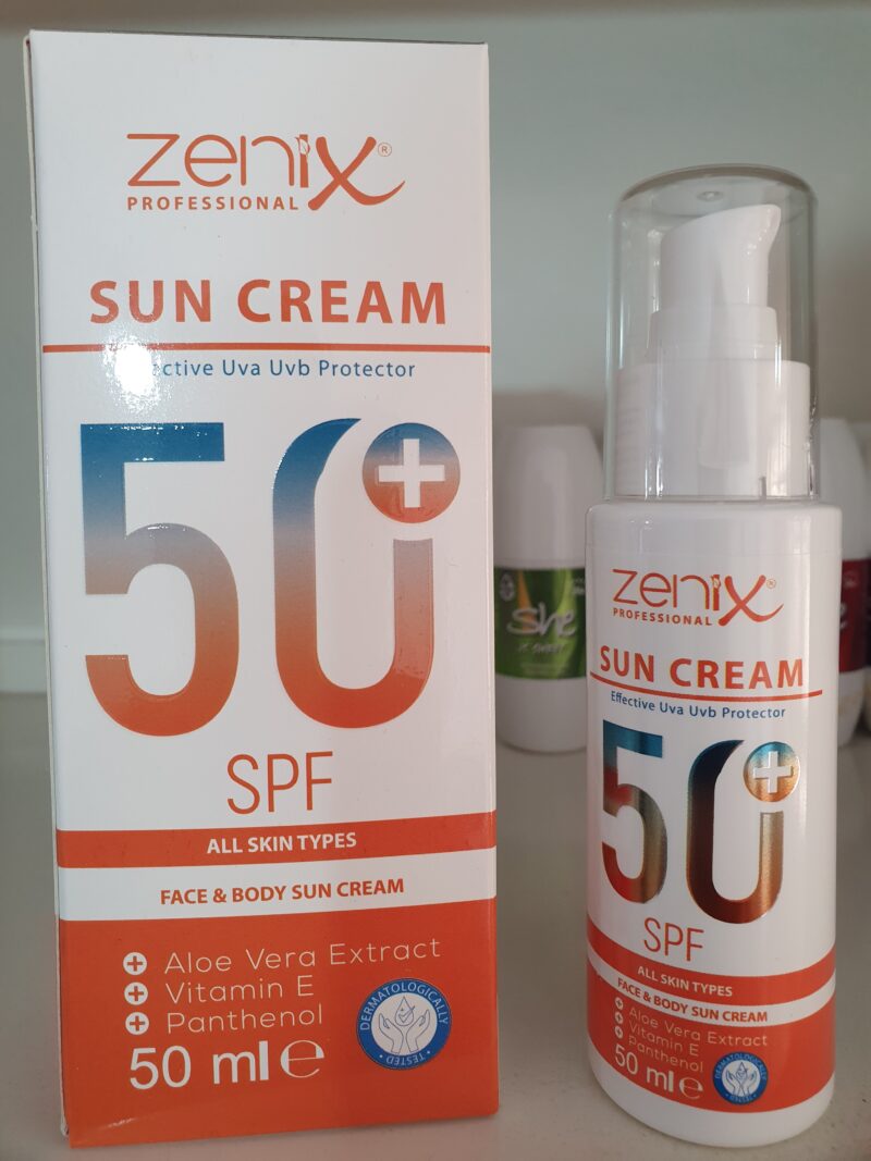 ضد آفتاب پمپی زنیکس Zenix با اس پی اف Spf 50 برای صورت و بدن حجم 50 میل - Image 3